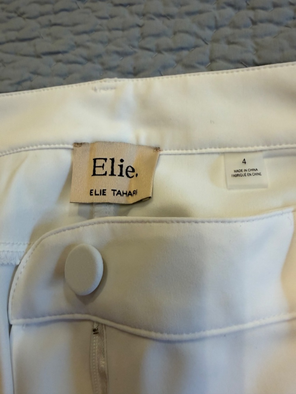 Elie Tahari White Pant - Picture 3 of 3